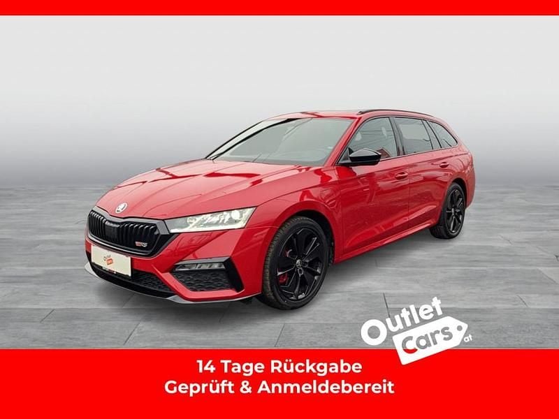 Dunkelrot metallic Gebraucht 2022 Skoda Octavia RS Kombi | € 28.950 (Etwas zu teuer) - Bild 1/4