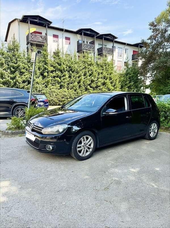 Gebraucht VW Golf VI Highline 110 PS (80 kW) 2009 Schwarz Kleinwagen