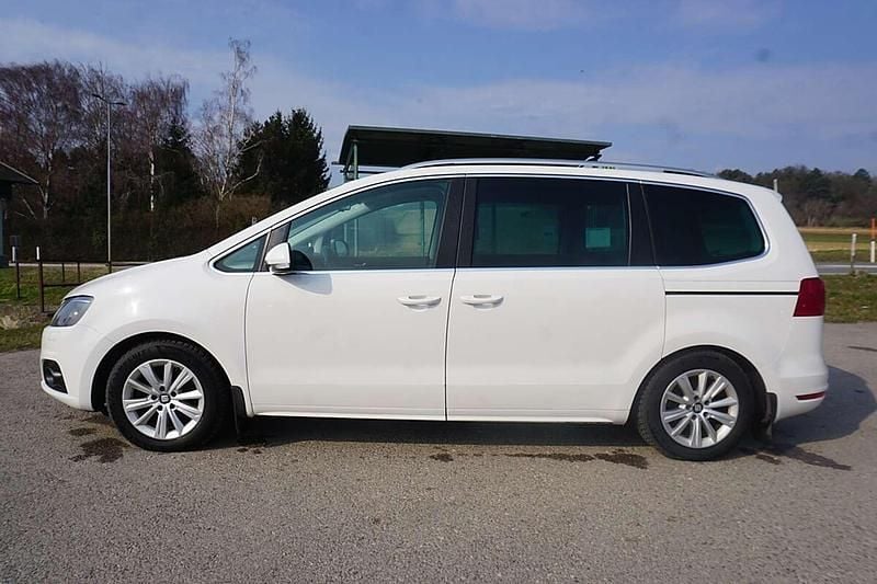 Gebraucht Seat Alhambra Style 140 PS (102 kW) 2013 Weiß Van / Kleinbus