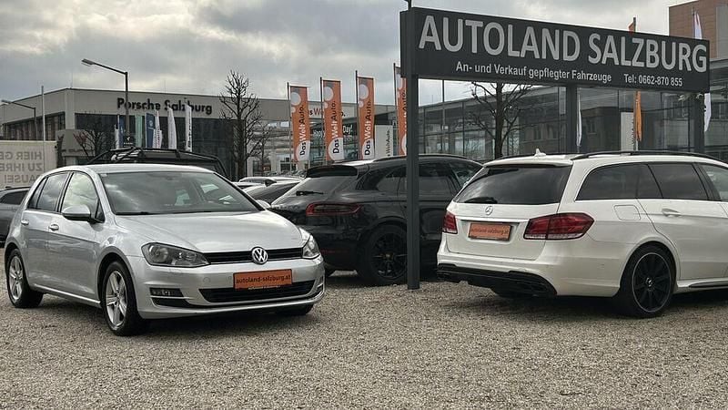 Gebraucht VW Golf VII Highline 105 PS (77 kW) 2012 Silber Limousine