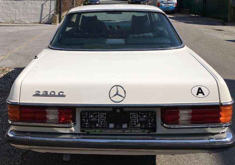 Gebraucht Mercedes 230 136 PS (100 kW) 1978 Weiß Coupé