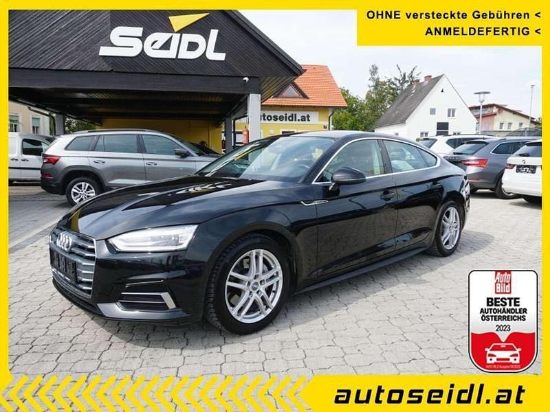 Gebraucht Audi A5 Sportback Sport 190 PS (139 kW) 2019 Schwarz Kleinwagen