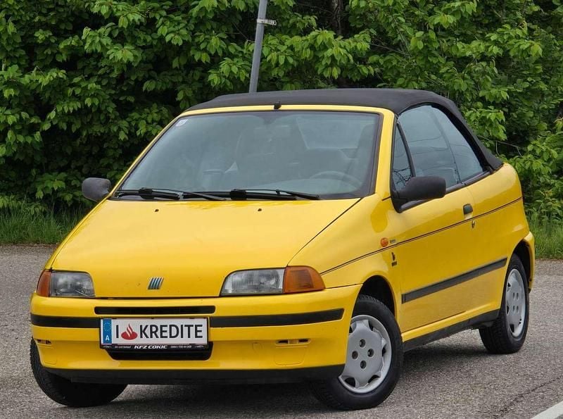 Gebraucht Fiat Punto Cabriolet S 60 PS (44 kW) 1998 Gelb Cabrio