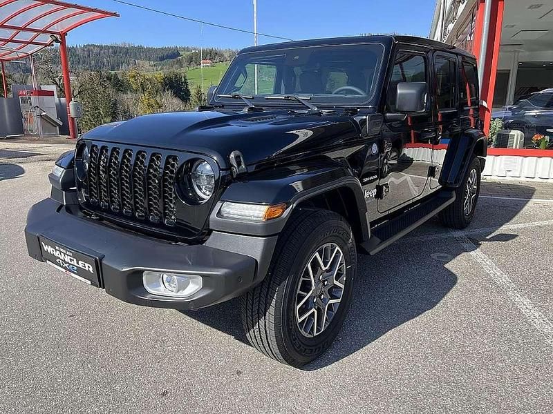 Gebraucht Jeep Wrangler Rubicon 272 PS (200 kW) 2023 Schwarz SUV