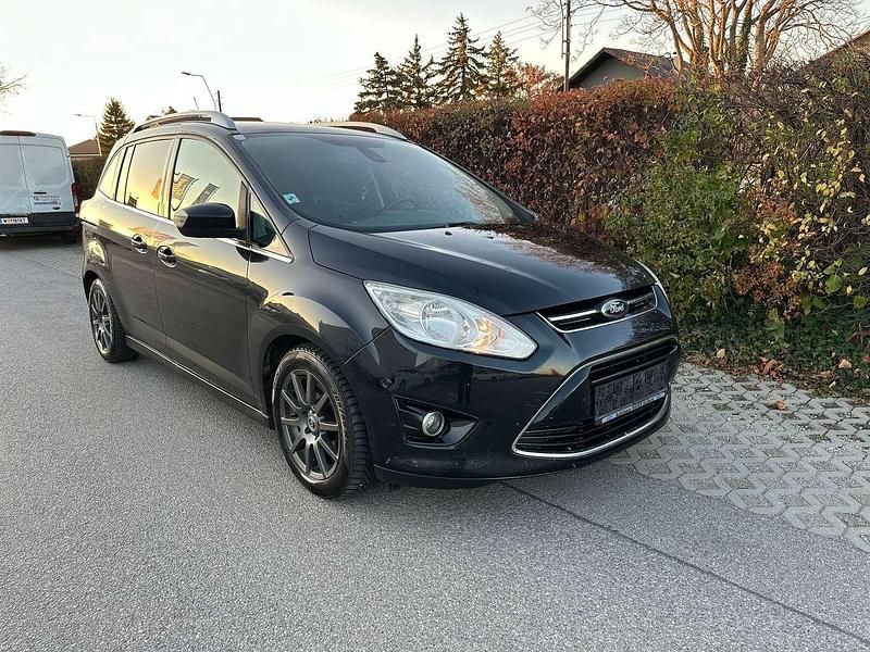 Schwarz Gebraucht 2012 Ford Grand C-Max Titanium Van / Kleinbus | € 2.400 - Bild 1/4