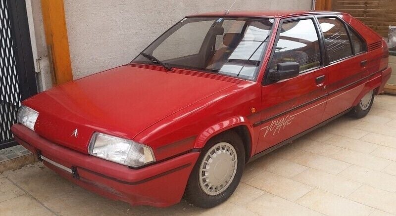 Gebraucht Citroën BX 60 PS (44 kW) 1989 Rot Kleinwagen