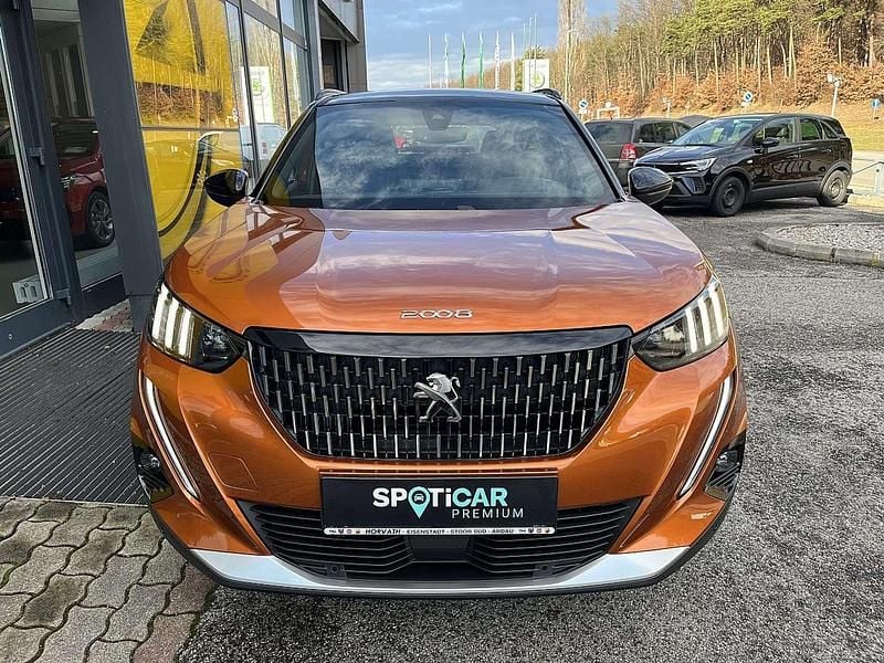 Gebraucht Peugeot 2008 GT-line 131 PS (96 kW) 2020 Orange SUV