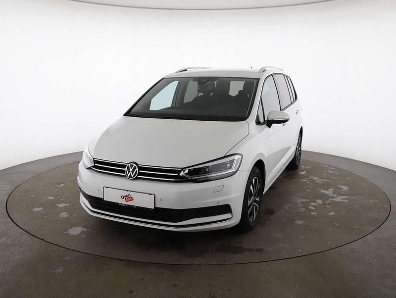 Gebraucht VW Touran Comfortline 150 PS (110 kW) 2020 Weiß Van / Kleinbus