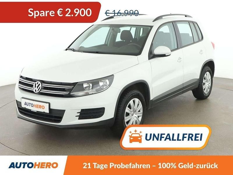 Weiß Gebraucht 2016 VW Tiguan SUV | € 14.090 (Superpreis) - Bild 1/3
