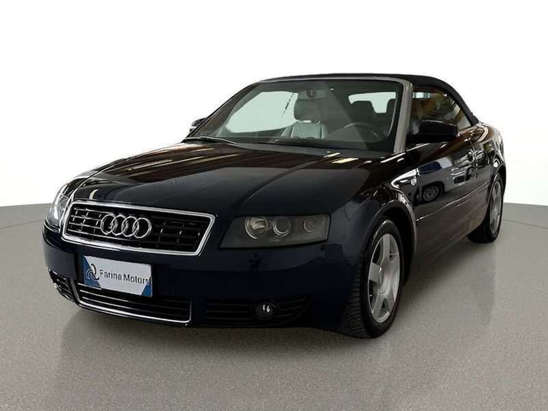 Blau Gebraucht 2004 Audi A4 Cabriolet Cabrio | € 4.990 - Bild 1/4