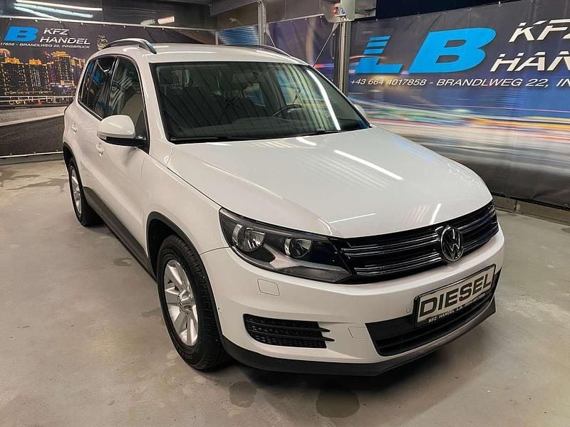 Gebraucht VW Tiguan Trendline 110 PS (80 kW) 2016 Weiß SUV