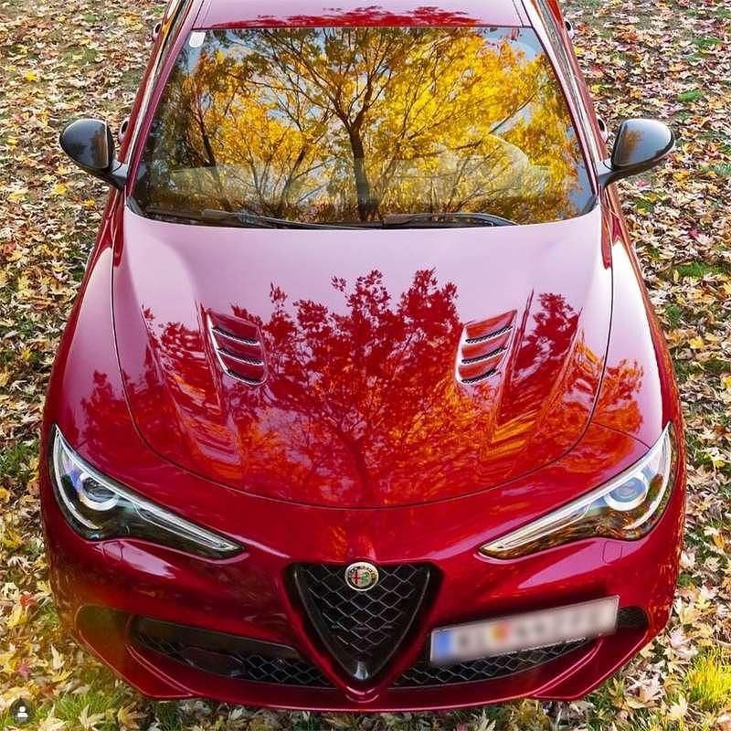 Gebraucht Alfa Romeo Stelvio Quadrifoglio 510 PS (375 kW) 2021 Rot SUV