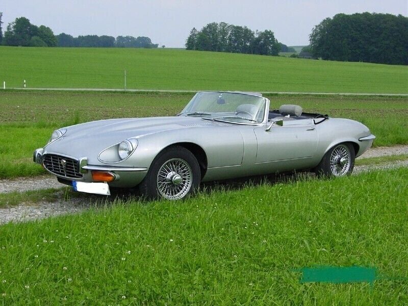 Gebraucht Jaguar E-Type 272 PS (200 kW) 1975 Silber Cabrio