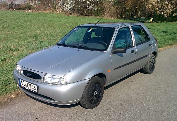 Verkauft Ford Fiesta 1.3 GKat 60PS Bj., gebraucht 1999