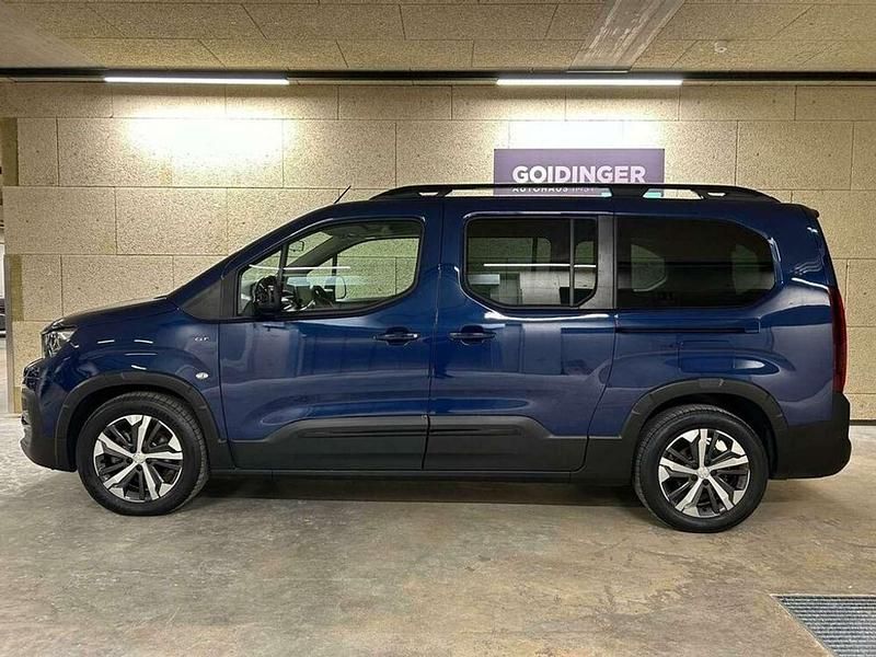Gebraucht Peugeot e-Rifter GT 100 kW (136 PS) 2023 Blau Van / Kleinbus