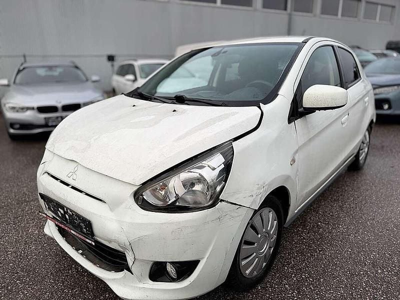 Gebraucht Mitsubishi Space Star 80 PS (58 kW) 2014 Weiß Van / Kleinbus