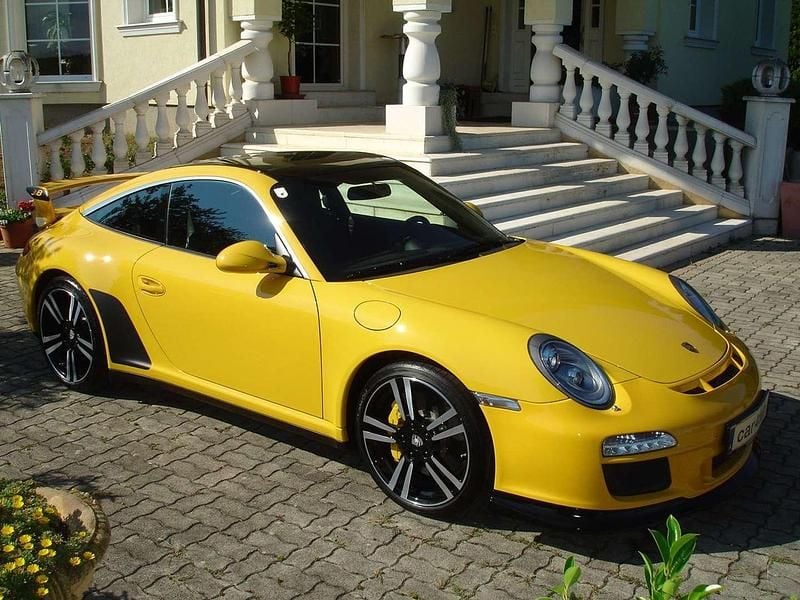 Gelb Gebraucht 2008 Porsche 911 Carrera 4S Coupé | € 94.900 - Bild 1/4