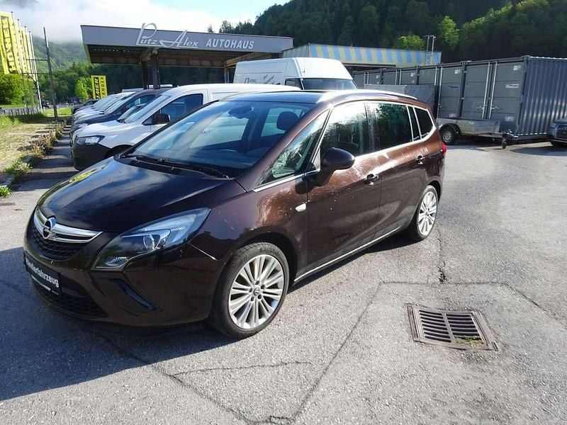 Gebraucht Opel Zafira Tourer Cosmo 110 PS (80 kW) 2012 Braun Van / Kleinbus