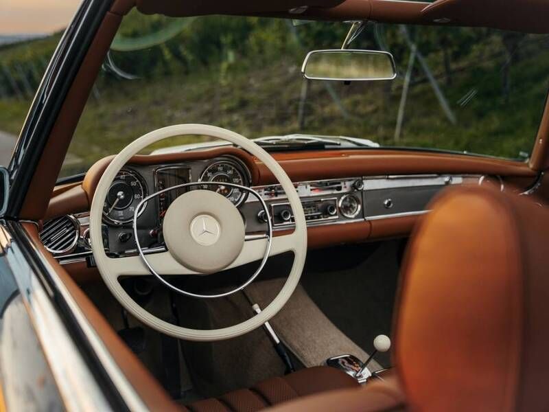 Gebraucht Mercedes SL280 170 PS (125 kW) 1969 Grau Cabrio