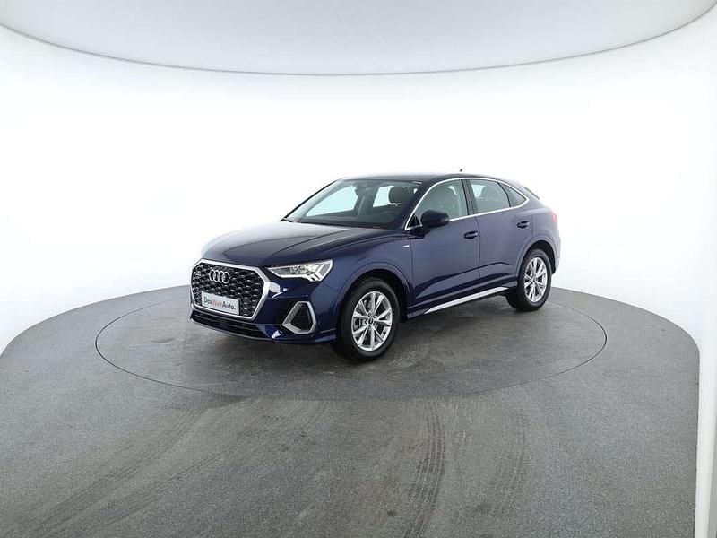 Blau Gebraucht 2021 Audi Q3 S-Line SUV | € 36.950 (Superpreis) - Bild 1/4