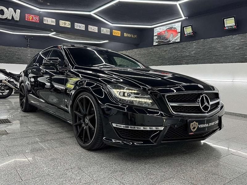 Schwarz Gebraucht 2013 Mercedes CLS63 AMG Shooting Brake AMG Kombi | € 44.990 - Bild 1/4