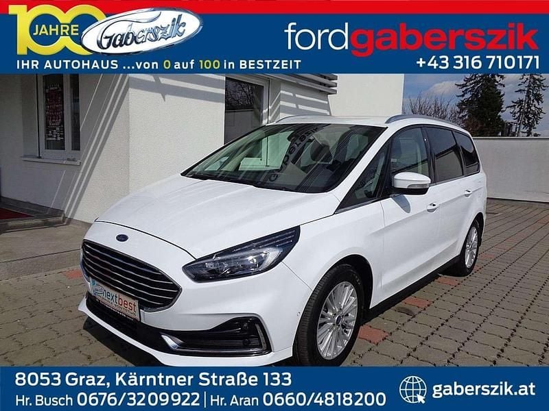 Weiß Gebraucht 2021 Ford Galaxy Titanium Van / Kleinbus | € 24.900 (Teuer) - Bild 1/4