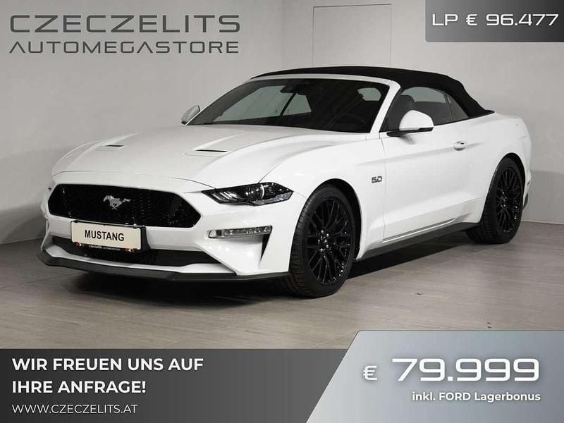 Neu Ford Mustang GT 449 PS (330 kW) 2025 Weiß Cabrio