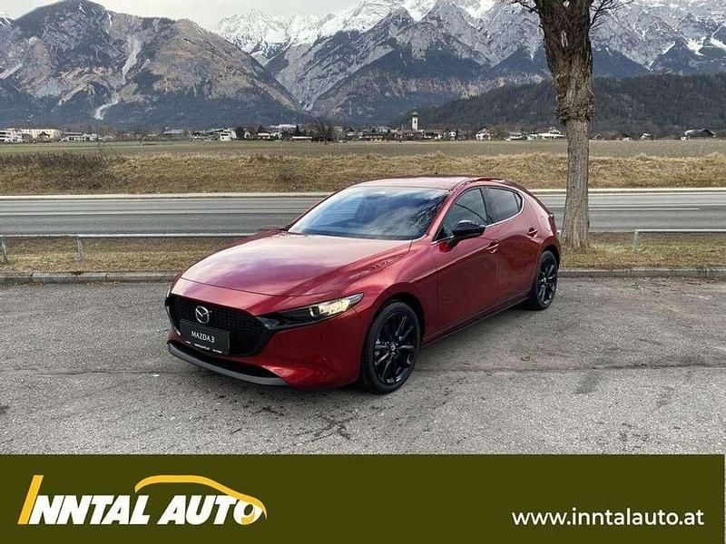 Neu Mazda 3 Homura-Line 140 PS (102 kW) 2025 Rot Limousine