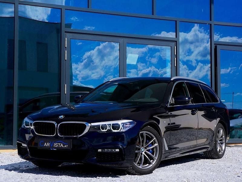 Schwarz Gebraucht 2018 BMW 525 M Sport Kombi | € 25.390 (Fairer Preis) - Bild 1/4