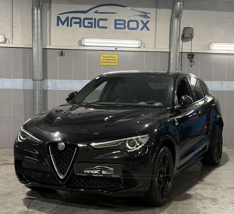 Gebraucht Alfa Romeo Stelvio Quadrifoglio 510 PS (375 kW) 2018 Schwarz SUV