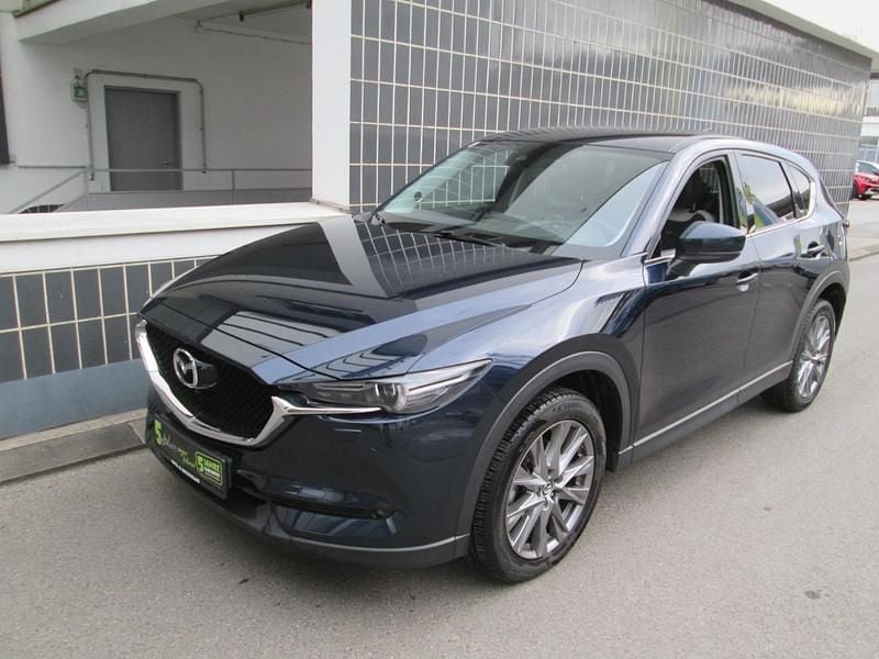 Gebraucht Mazda CX-5 184 PS (135 kW) 2019 Blau SUV