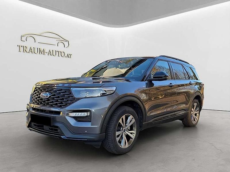Schwarz Gebraucht 2022 Ford Explorer ST-Line SUV | € 52.900 - Bild 1/4