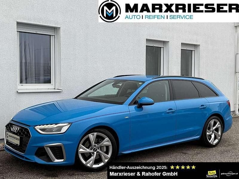 Blau Gebraucht 2021 Audi A4 S-Line Kombi | € 26.980 (Superpreis) - Bild 1/3