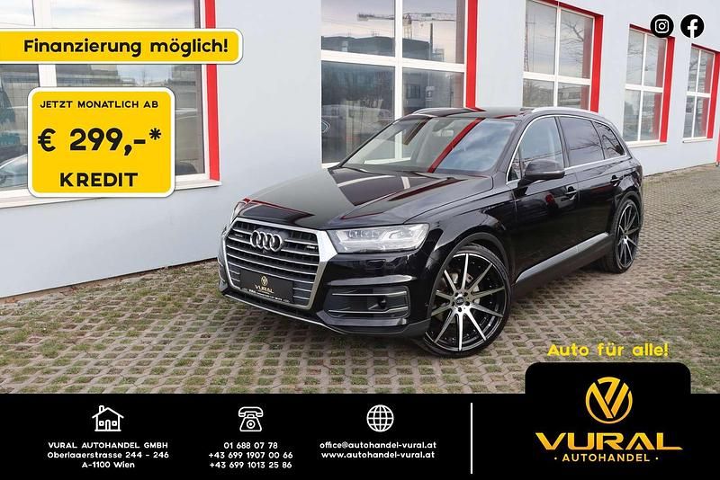 Schwarz Gebraucht 2015 Audi Q7 Ambiente SUV | € 25.890 (Guter Preis) - Bild 1/4