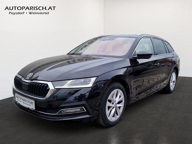 Schwarz metallicperleffektno Gebraucht 2021 Skoda Octavia Style Kombi | € 24.590 (Teuer) - Bild 1/4