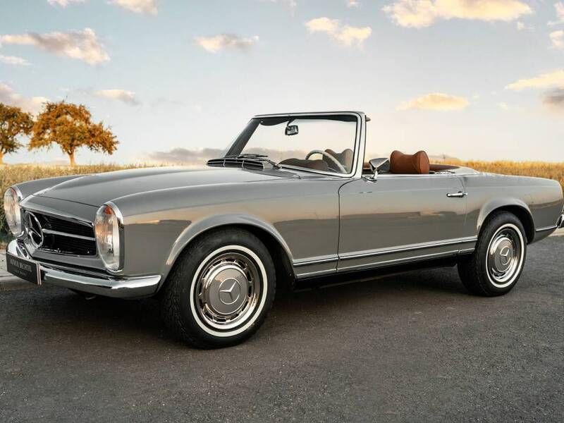Grau Gebraucht 1970 Mercedes SL280 Cabrio | € 285.000 - Bild 1/3