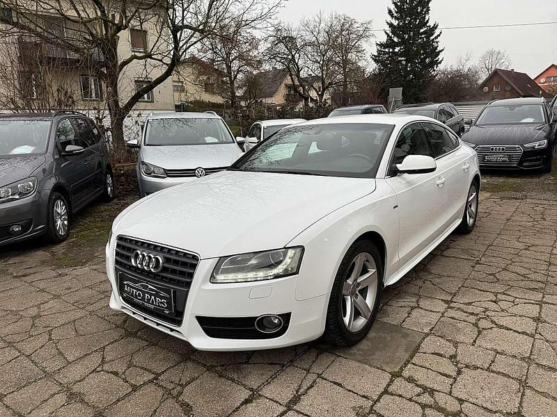 Gebraucht Audi A5 Sportback S-Line 170 PS (125 kW) 2010 Weiß Kleinwagen