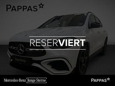Unilack polarweiß Gebraucht 2025 Mercedes GLA200 AMG line SUV | € 48.900 (Fairer Preis) - Bild 1/4