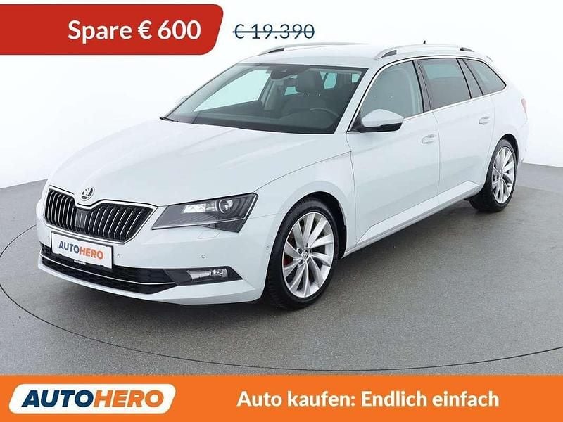 Gebraucht Skoda Superb Style 150 PS (110 kW) 2016 Weiß Kombi