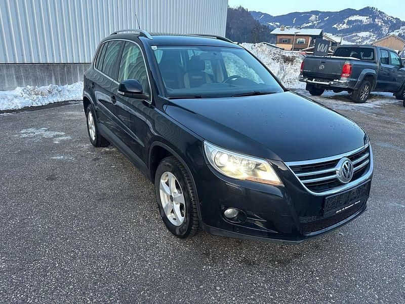 Schwarz Gebraucht 2009 VW Tiguan SUV | € 5.990 (Superpreis) - Bild 1/4
