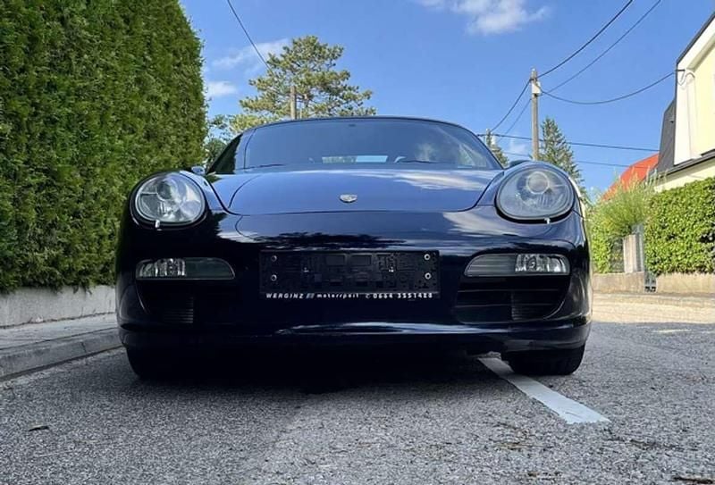 Gebraucht Porsche Boxster 239 PS (175 kW) 2005 Blau Cabrio