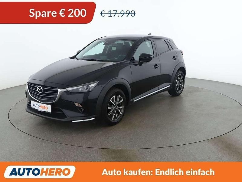 Gebraucht Mazda CX-3 120 PS (88 kW) 2019 Schwarz SUV
