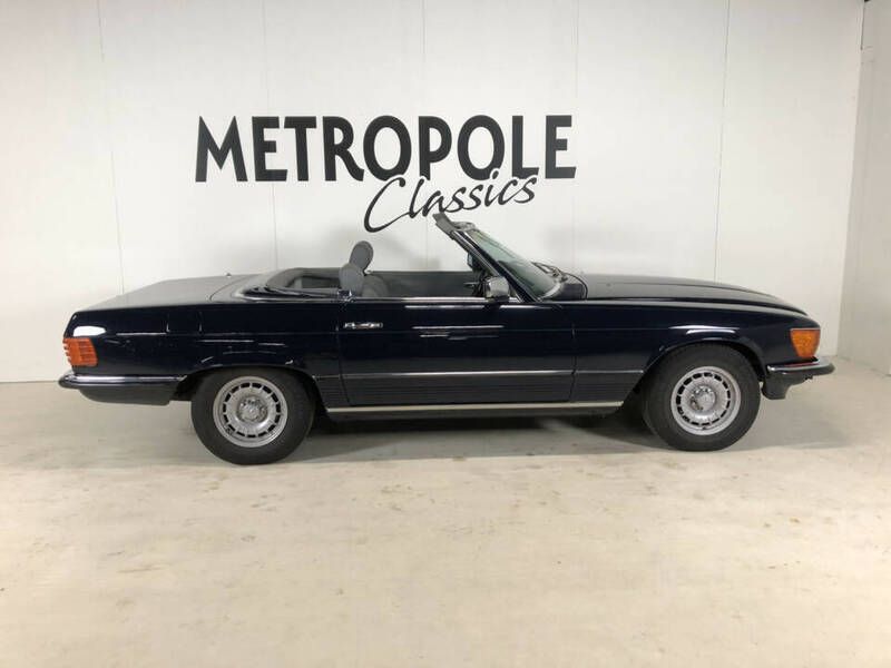 Gebraucht Mercedes SL380 204 PS (150 kW) 1984 Blau Cabrio