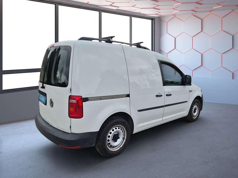 Gebraucht VW Caddy 75 PS (55 kW) 2018 Weiss  normal Van / Kleinbus