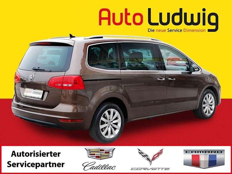 Gebraucht VW Sharan Highline 177 PS (130 kW) 2013 Braun Van / Kleinbus