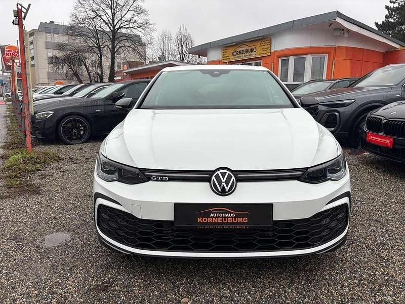 Gebraucht VW Golf VIII GTD 200 PS (147 kW) 2022 Weiß Kleinwagen