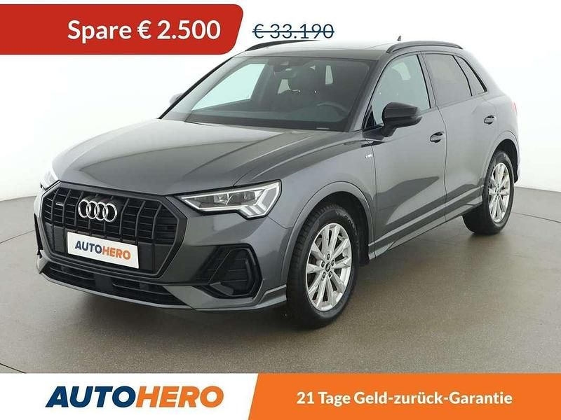 Grau Gebraucht 2021 Audi Q3 S-Line SUV | € 30.690 (Superpreis) - Bild 1/3
