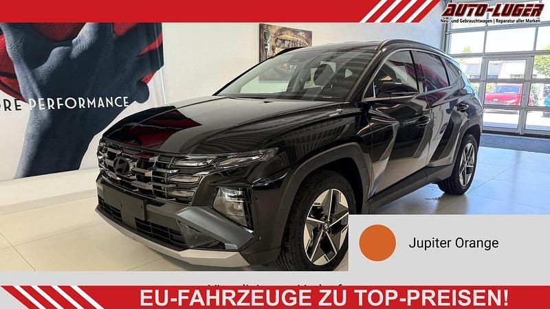 Neu Hyundai Tucson GO! 159 PS (116 kW) 2025 Jupiter orange metallic SUV