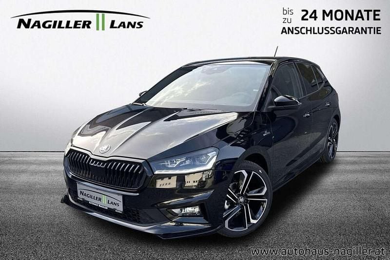 Schwarz Gebraucht 2025 Skoda Fabia Monte Carlo Kleinwagen | € 25.990 (Teuer) - Bild 1/4