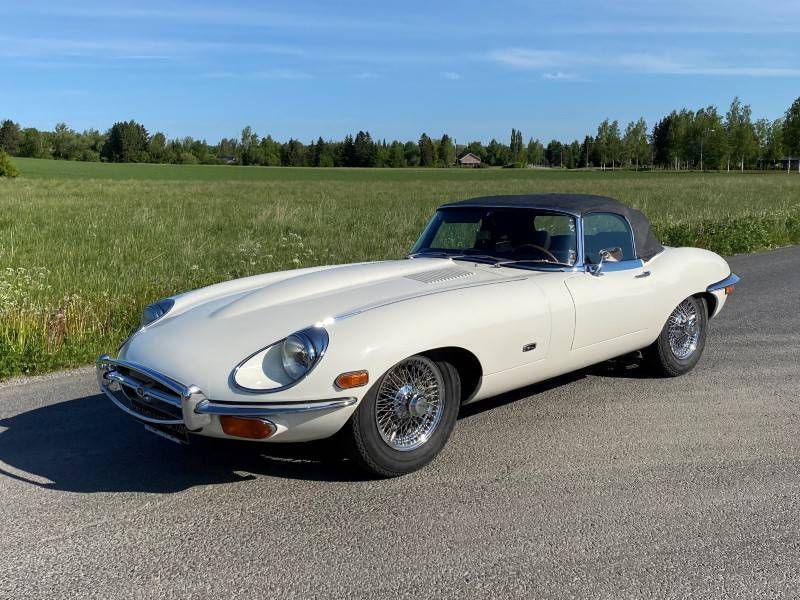 Gebraucht Jaguar E-Type 265 PS (194 kW) 1970 Weiß Cabrio